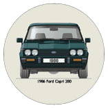 Ford Capri MkIII Capri 280 1986 Coaster 4